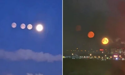 4 Mặt Trăng trên bầu trời ở Nga: Là hiện tượng gì, có là dấu hiệu gì không?