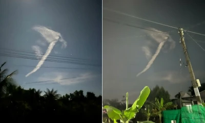 Đám mây lạ hình cánh diều trắng trên bầu trời Cà Mau có thể là hiện tượng gì?