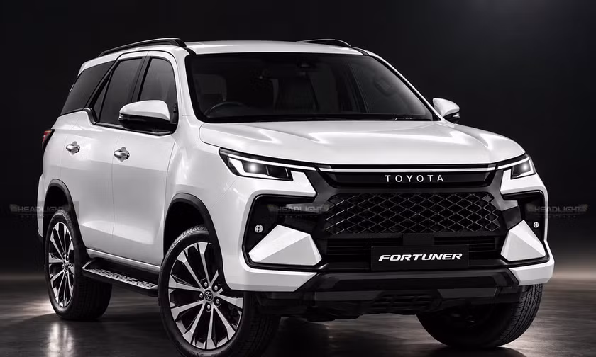 Bản xem trước khác lạ của Toyota Fortuner đời mới