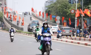 Không khí lạnh vừa xuống đã tan, miền Bắc tiếp tục nóng