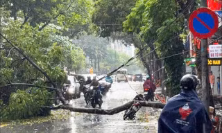 Mưa dông làm 4 người chết, 9 người bị thương 