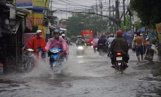 Mùa mưa đến muộn, kết thúc sớm ở Nam Bộ