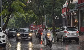 Hà Nội mưa to nhất miền Bắc