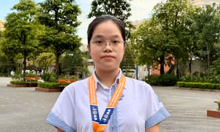 Nữ sinh Hà Nội thức trắng ngắm sao, giành Vàng Olympic Thiên văn