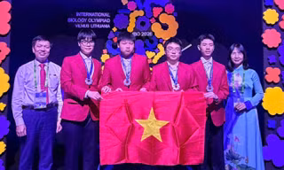 Olympic Sinh học quốc tế: Việt Nam đạt tổng điểm ở top 8 trong số các đoàn dự thi