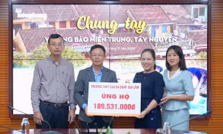 Tiền Phong tiếp nhận thêm nhiều nguồn lực ủng hộ đồng bào miền Trung, Tây Nguyên khắc phục hậu quả mưa lũ