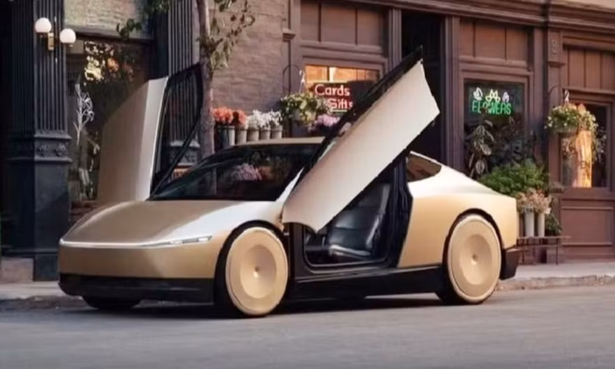 Taxi tự lái của tỷ phú Elon Musk gây sốt khi lăn bánh trên đường phố Mỹ