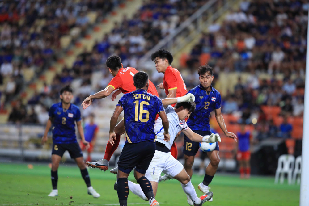 Thất bại cay đắng trước U22 Việt Nam, Th&aacute;i Lan lập kỷ lục buồn ở m&ocirc;n b&oacute;ng đ&aacute; nam SEA Games