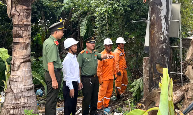 Báo động nạn trộm cáp điện ở Cần Thơ