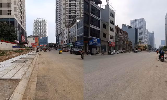 Hà Nội: 'Chốt' thời gian hoàn thành thi công đường Nguyễn Tuân