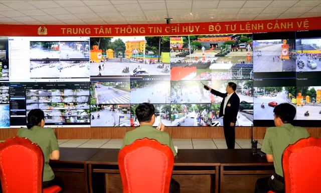 'Đêm trắng' tại Trung tâm Chỉ huy Bộ Tư lệnh Cảnh vệ 