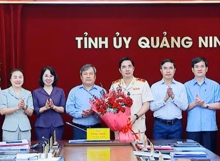 Giám đốc Công an tỉnh Quảng Ninh được thăng cấp bậc hàm Thiếu tướng