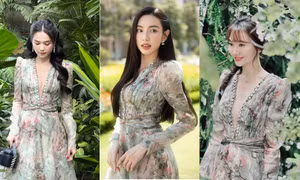 Đụng hàng mẫu váy với loạt mỹ nhân, Thùy Tiên ghi điểm nhờ thay đổi chi tiết này