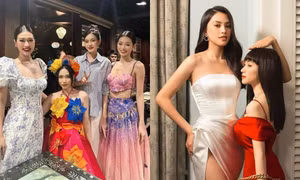 Những lần Hòa Minzy "đọ" chiều cao với Hoa hậu: Vì sao Đỗ Thị Hà gây chú ý nhất?