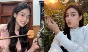 Trend mới của các nàng hậu: Vườn nhà, góc bếp mới là chỗ "sống ảo" đẹp nhất