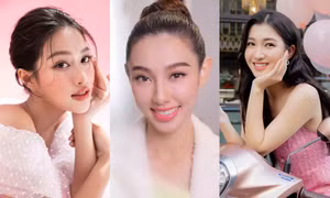 Khi các nàng hậu trang điểm trong veo: Phương Nhi chuẩn nàng thơ, Thùy Tiên gây bất ngờ