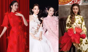 Đây là kiểu áo dài mốt nhất Tết Ất Tỵ? Ai mặc cũng đẹp, đậm chất tiểu thư!