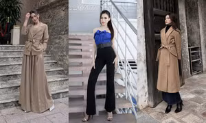 Không phải váy xẻ cao, đây mới là món đồ giúp tôn dáng Hoa hậu Đỗ Thị Hà nhất
