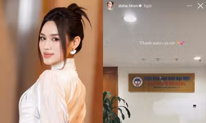 Bức ảnh này có gì đặc biệt mà khiến Hoa hậu Đỗ Thị Hà được khen ngợi hết lời?