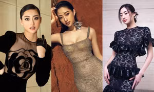 Hoa hậu Lương Thùy Linh chuẩn 'cao thủ' mặc đồ xuyên thấu: Nhìn tưởng hở, hóa ra cực kín