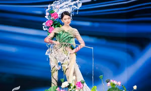 Bất ngờ với danh tính người đẹp hướng dẫn Á hậu Thùy Dung câu cá tại Miss Grand Vietnam