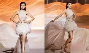 Choáng váng trước màn catwalk mới nhất của Hoa hậu Đỗ Thị Hà: 'Đỉnh cao quyến rũ là đây!'