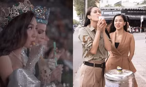 Các nàng hậu quốc tế khi đến Việt Nam: Trà sữa hay trà đá mới là đồ uống "chân ái"?