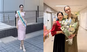 Thanh Thủy ghi điểm nhờ làm điều này hậu đăng quang Miss International 2024