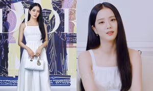 Diện mẫu váy Dior tự chọn lựa, Jisoo được tạp chí Vogue vinh danh Sao mặc đẹp tuần qua