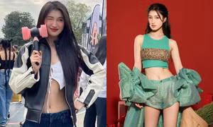 Không chỉ xinh như thiên thần, Á hậu Phương Nhi còn sở hữu vòng eo vạn người mê