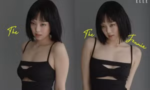 Jennie BLACKPINK lột xác táo bạo, mặc váy thiết kế hiểm hóc khoe chân ngực lấp ló