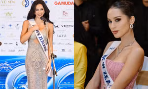 Người đẹp khiến khán giả không thể rời mắt ở buổi trao sash Miss Cosmo 2024