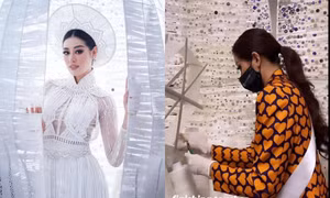 Để có vài phút tỏa sáng trên sân khấu với “Kén Em”, Khánh Vân đã phải vất vả đến không ngờ