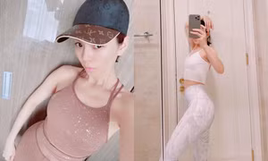 Chán cong người khoe siêu vòng 3, Lệ Quyên nay còn vén quần khoe eo thon cực 'sốc'