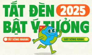 Đến hẹn lại lên, cùng yêu thương Trái Đất qua lễ hội Tắt Đèn Bật Ý Tưởng 2025