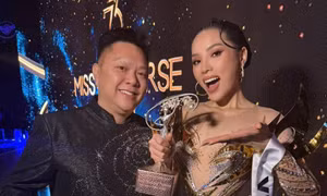 Hoa hậu Kỳ Duyên nhận hai tin vui sau đêm Bán kết Miss Universe 2024