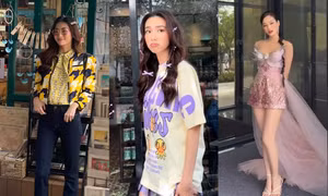Ngắm Đỗ Thị Hà, Lương Thùy Linh, Thùy Tiên đọ sắc qua ống kính "team qua đường"