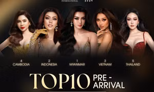 Thứ hạng bảng bình chọn Miss Grand International 2024 lại thay đổi chóng mặt