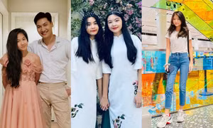 Chiều cao vượt trội của con gái nhà sao: Ái nữ nhà Mạnh Trường vẫn chưa phải đỉnh nhất