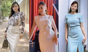 Vừa mới đổi style váy ôm sát, Phương Oanh (Hương Vị Tình Thân) đã bị khán giả hiểu lầm