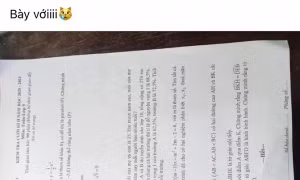Gặp "bí" khi thi Toán cuối học kỳ, học sinh đăng toàn bộ đề thi lên Facebook cầu cứu