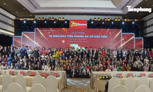 Toàn cảnh Lễ Kỷ niệm 70 năm báo Tiền Phong xuất bản số đầu tiên