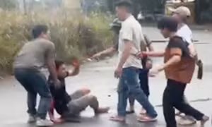 Hẹn đến quán cà phê giải quyết mâu thuẫn, 3 người bị chém trọng thương