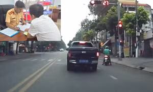 Vụ ô tô biển xanh vượt đèn đỏ ở Bình Dương: Tài xế nói đau bụng quá chịu hết nổi