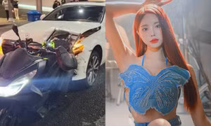 Nữ DJ lái Mercedes-Benz tông chết người ngày cận Tết