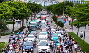 Hiện trạng tuyến đường gắn camera phạt nguội, thí điểm hệ thống giao thông thông minh ở Hà Nội