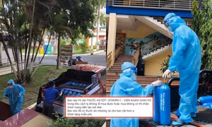 ATM Oxy giao "hơi thở" tận nhà bệnh nhân ở TP.HCM, netizen tặng thuốc hạ sốt giữa mùa dịch