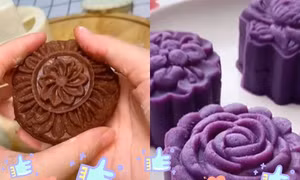 "Hot trend" bánh Trung thu khoai lang tím và bánh mì sandwich giúp Gen Z có mâm cỗ xịn sò