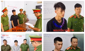 50 thanh thiếu niên mang hung khí giải quyết mâu thuẫn
