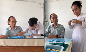 Tuyệt chiêu mới của thầy cô: "Bắt trend" xé túi mù gọi học sinh lên bảng trả bài
